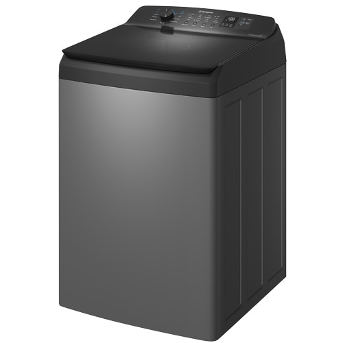 black top-load washer