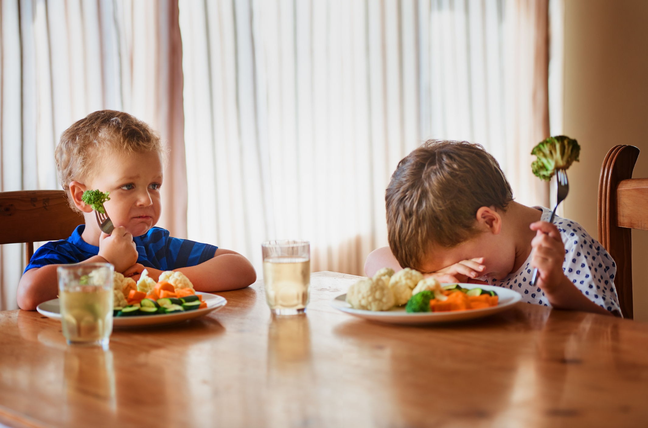 Getting kids to eat their veggies