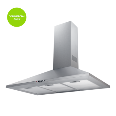 90cm Canopy rangehood, stainless steel