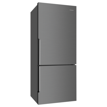 453L Dark Stainless bottom mount fridge