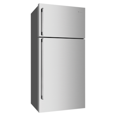 503L top freezer fridge - Stainless steel