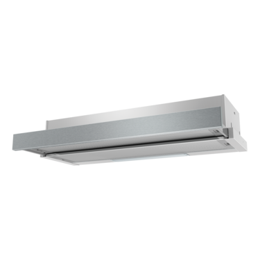 90cm slide-out rangehood, s/steel front