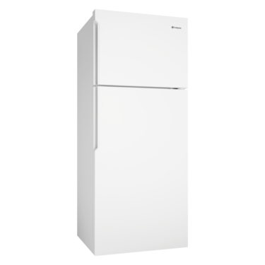 431L top freezer fridge - White