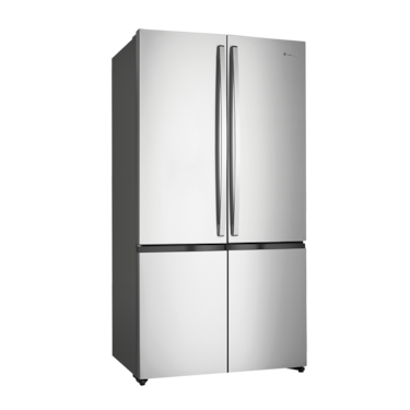 541L quad door fridge - Stainless steel