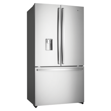 565L French door fridge - Stainless steel