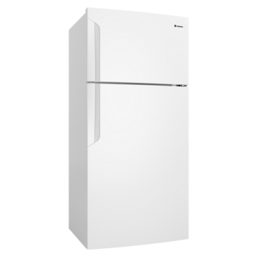 536L top mount fridge - White