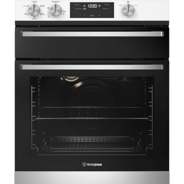 60cm multi-function 5 oven with separate grill, white