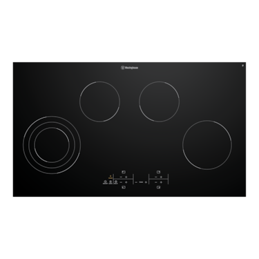 90cm 4 zone ceramic cooktop