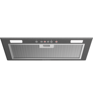 52cm integrated rangehood, dark stainless steel