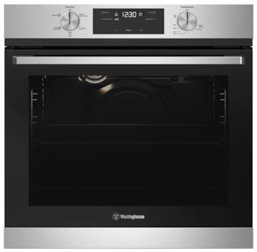 60cm multi-function 5 gas oven, stainless steel