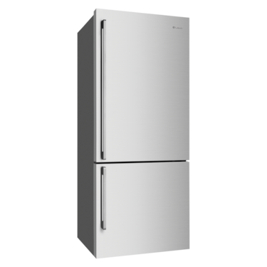 425L bottom freezer fridge - Stainless steel