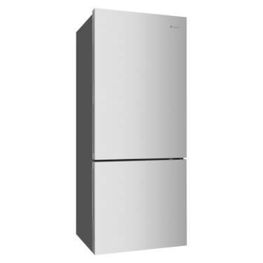 425L bottom freezer fridge - Silver