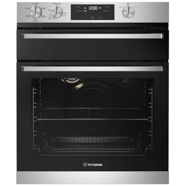 60cm multi-function 5 oven with separate grill, stainless steel