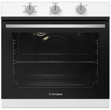 60cm multi-function 5 oven, white