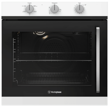 60cm multi-function 5 oven with side opening, white