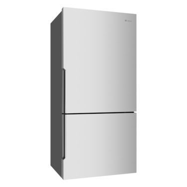 496L bottom freezer fridge - Stainless steel