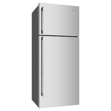 431L top freezer fridge - Stainless steel