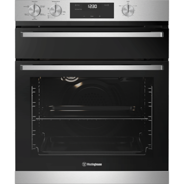 60cm multi-function 5 oven with separate grill, stainless steel