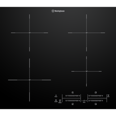 60cm 4 zone induction cooktop with BoilProtect