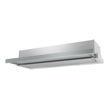 90cm slide out rangehood, s/steel front