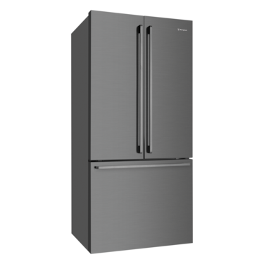 491L French door fridge - Dark stainless steel