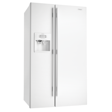 690L Classic White Side by Side Ice and Water Refrigerator