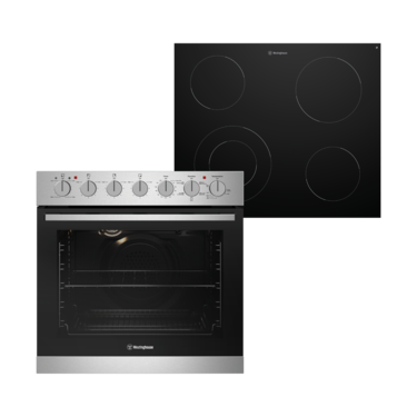 60cm multifunction 5 oven with ceramic cooktop