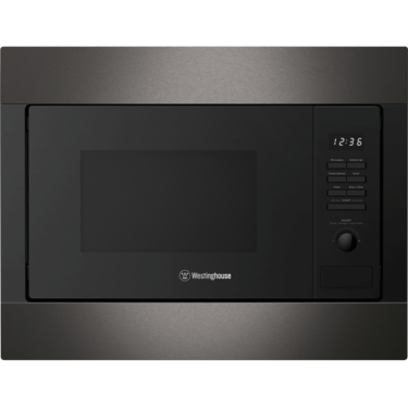 25L built-in microwave, dark stainless steel