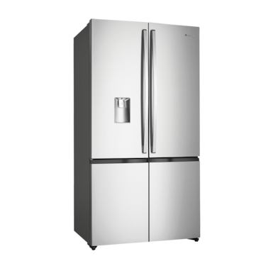 541L French door fridge - Stainless steel