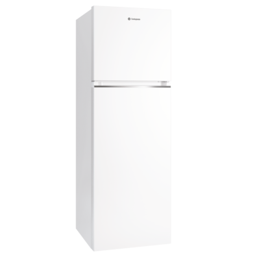 341L top freezer fridge - White