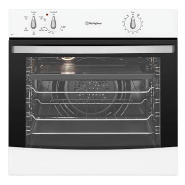 60cm 4 Function White oven