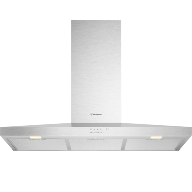 90cm canopy rangehood, stainless steel