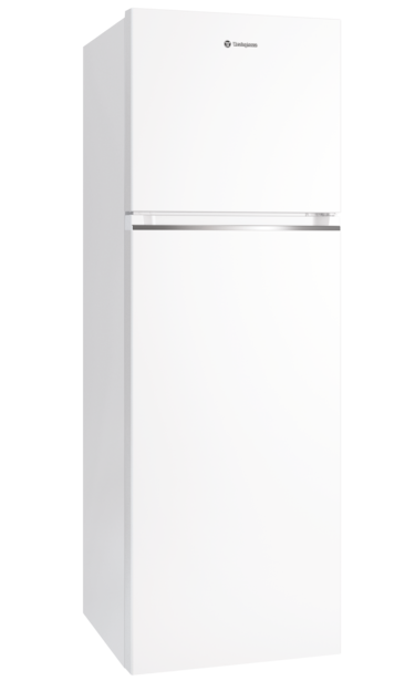 341L top freezer fridge - White