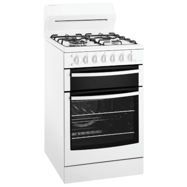 White 54cm Freestanding cooker