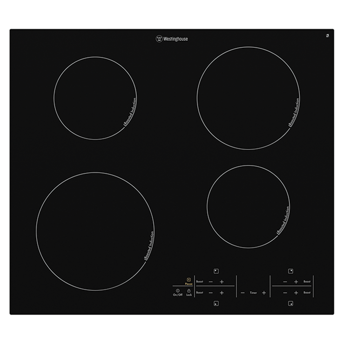 60 Cm 4 Zone Induction Cooktop Whi644ba Westinghouse Australia