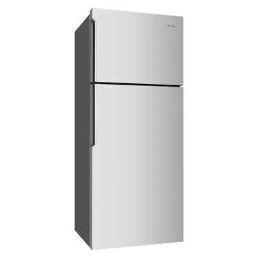 431L top freezer fridge - Stainless steel