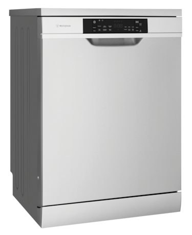 Freestanding dishwasher, stainless steel