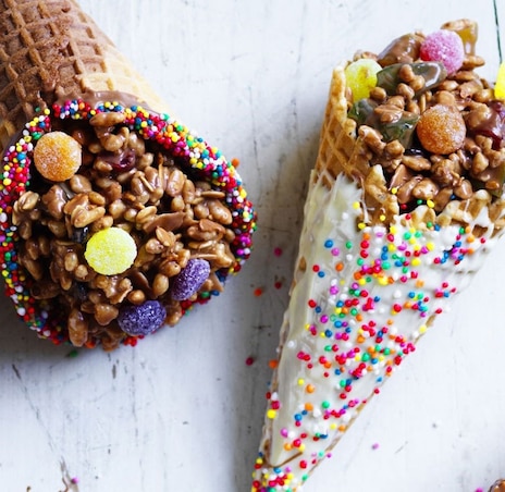 Crackle And Pop Cones