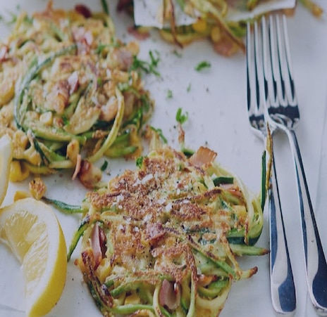 Pancetta And Vegetable Fritters