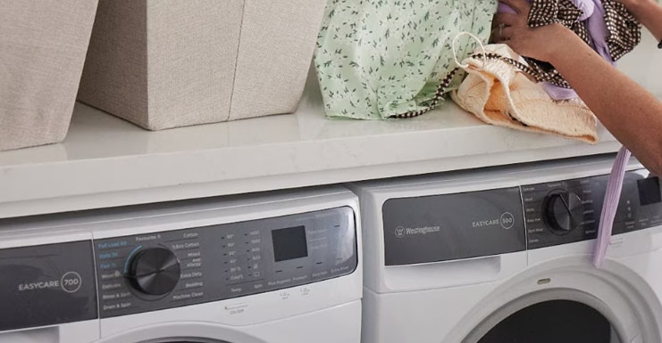 Westinghouse front-load washing machine for easy laundry